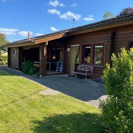 Holzblockhaus, Eifel Villa Oberkail Eksteriør billede
