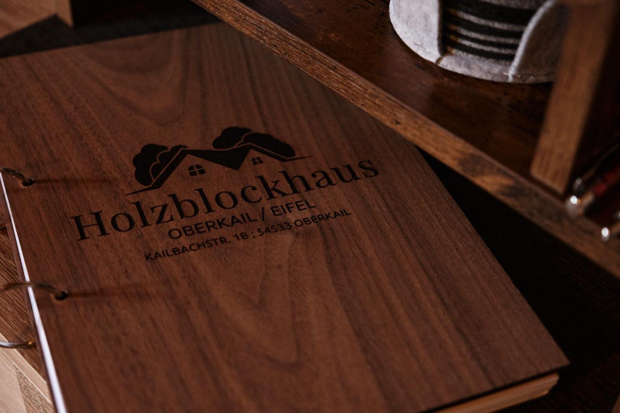 Holzblockhaus, Eifel Villa Oberkail Eksteriør billede