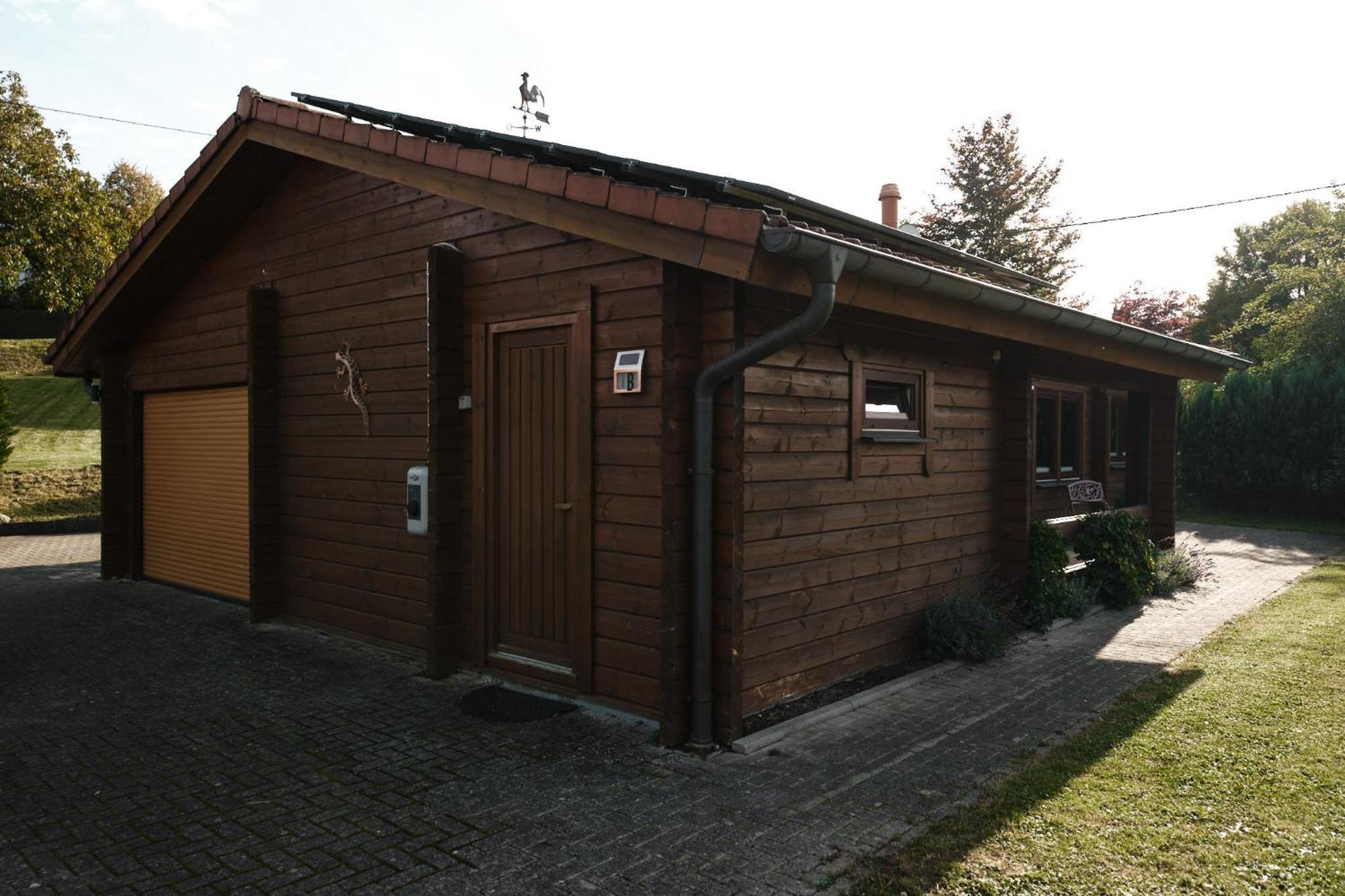 Holzblockhaus, Eifel Villa Oberkail Eksteriør billede